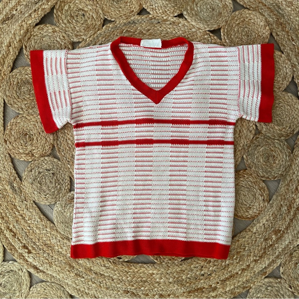 Vintage Women's Monarch Knits Retro Top